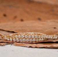 Pulsera de Diamantes Cultivados en Laboratorio, Corte Brillante Redondo, con Certificado IGI, Joyería de Lujo para Mujer