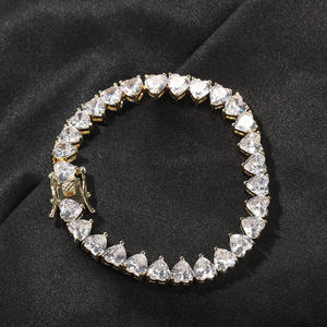 Best Quality Custom Moissanite Tennis Bracelet <b>for</b> <b>Men</b> Women 925 Silver Hip Hop Jewelry <b>for</b> Wedding and Anniversary Gifts - Product Image 6