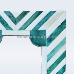 Dyed Bone Inlay Decorative Resin Photo <b>Frame</b> Wood Glass MDF Wood Metal for Home Decor - Product Image 2