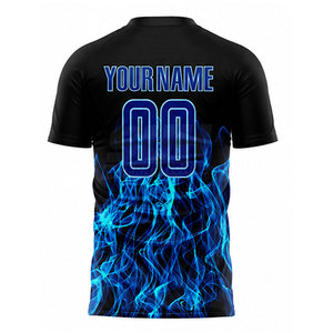เสื้อฟุตบอลซับลิเมชั่นคุณภาพสูง ผลิตตามสั่ง 100% โพลีเอสเตอร์ ชุดกีฬาแบบกำหนดเองสำหรับขายออนไลน์ - Product Image 2