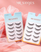 Faux cils en bande complète personnalisables, cils segmentés, aspect naturel époustouflant, en vison synthétique, vente en gros, pour usage quotidien