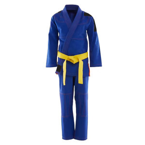 Uniforme de BJJ Avanzado, Ropa de Artes Marciales, Kimono de Jiu Jitsu Transpirable y Elástico con Logotipo Frontal, Traje de Entrenamiento para Largas Sesiones de Práctica - Product Image 1