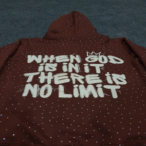 Ensemble de survêtement vintage en molleton imprimé délavé à l'acide, coupe oversize XL, avec sweat à capuche ample et pantalon de survêtement uni brodé - Product Image 6