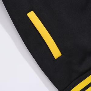 Blouson de baseball décontracté et sportif 2026 avec design color block, vêtement d'extérieur super cool de style américain - Product Image 6