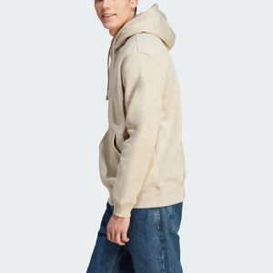 Vente en gros de sweats à capuche pour hommes, style streetwear, en molleton 100% coton, poids lourd, logo imprimé en sérigraphie personnalisé, coupe classique, séchage rapide - Product Image 3