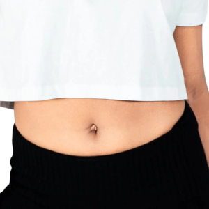 <b>White</b> Periodt Crop Tee Women Short Sleeve <b>Cropped</b> T <b>Shirt</b> Crew Neck Casual Graphic Soft Cotton Top Fashion Summer Streetwear - Product Image 2