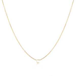 925 <b>Silver</b> <b>Initial</b> <b>Necklace</b> Dainty Everyday Luxury Jewelry Moissanite Letter Pendant Personalized Name 18K Gold Plated Claw - Product Image 5