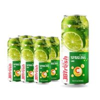 Eau gazeuse aromatisée au cola avec carbonation 500ML en conserve Fabricant OEM ODM Marque privée Échantillon gratuit Boissons gazeuses aux fruits