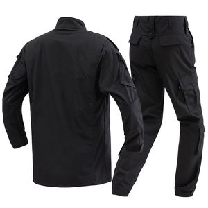 ชุดยูนิฟอร์มรปภ. แบบยูนิเซ็กซ์ ทนทาน เสื้อแขนยาว กางเกงคาร์โก้หลายกระเป๋า ชุดทำงานมืออาชีพ - Product Image 2