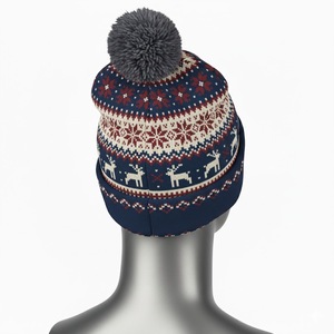 Unisex High Quality Wool Blend Knitted <b>Beanie</b> Comfortable Winter Ski <b>Hat</b> <b>Beanie</b> <b>Hats</b> for Outdoor Use <b>Men</b> jacquard 2026 - Product Image 2