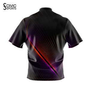 Custom Retro Team Men <b>Bowling</b> Jersey Quick Dry Short Sleeve Camisetas for Adults Digital Printing Sublimated - Product Image 4