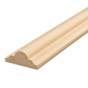 Moulures décoratives en bois d'érable massif pour armoires de cuisine, meubles, moulures en bois massif - Product Image 1