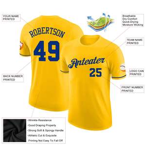 Nueva Colección de Camisetas de Béisbol Personalizadas con Nombre de Equipo y Número de Jugador, Secado Rápido, Poliéster de Alto Rendimiento, Proveedor de Fábrica OEM ODM - Product Image 3