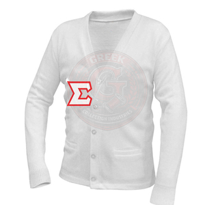 Custom Greek Sorority Fraternity Sigma Epsilon Men's Winter <b>Cardigan</b> <b>Sweater</b> Embroidery Greek Letter Full Sleeve Acrylic Knitted - Product Image 2