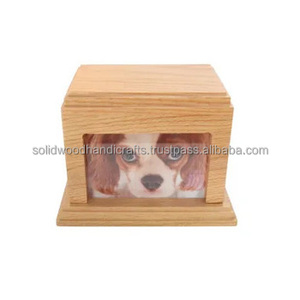 Boîte funéraire en bois faite à la main pour cendres d'animaux domestiques Urnes funéraires en bois pour cendres de chat et de chien Urnes en palissandre à bas prix - Product Image 2
