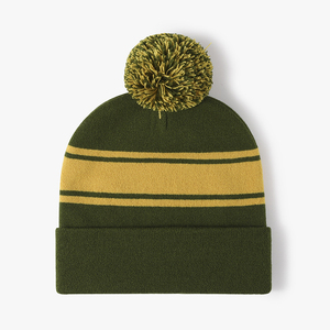 Wholesale Custom Super Quality <b>Wool</b> Blend Winter <b>Beanie</b> Hat Printed logo Breathable Waterproof Adult Casual Warm Daily - Product Image 5