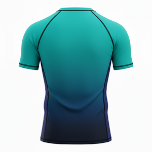 Camiseta Rashguard Sublimada Premium para Hombres, Mujeres y Niños, para MMA, BJJ, Jiu Jitsu, Entrenamiento No-Gi, Compresión Duradera, Venta al Por Mayor, Traje de Baño - Product Image 2