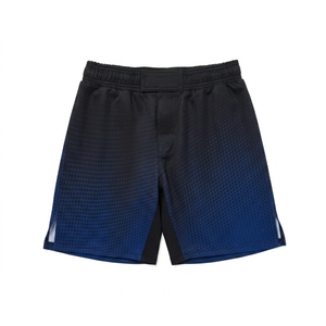 Pantalones Cortos de Compresión para Boxeo y MMA Sin Gi, Spats de Grappling con Logo Frontal, 100% Poliéster Duradero, Venta al por Mayor - Product Image 1