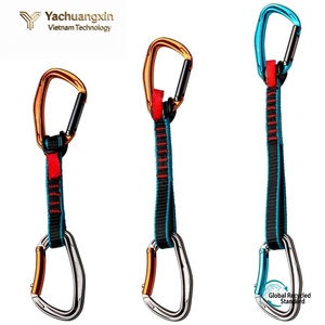Cinturón Plano de Nailon de Colgado Rápido para Protección en Escalada en Roca, Montañismo y Escalada en Hielo, con Bloqueo Principal de Colgado Rápido - Product Image 1