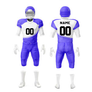 Ensemble maillot et short de football américain personnalisé par sublimation – Design attrayant – Créez votre propre uniforme de football américain sur mesure - Product Image 1