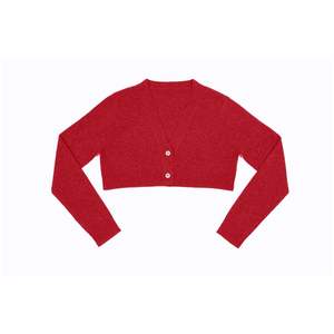 ODM OEM cárdigan de moda china de otoño para mujer hecho a medida holgado de manga larga cuello redondo tejido de punto fino 100% Merino - Product Image 2