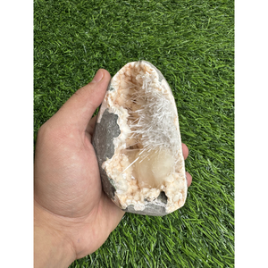 Natural Scolecite with Yellow Stilbite on Mordenite <b>Crystal</b> <b>Cluster</b> Mineral Specimen for Decor and Collection - Product Image 3