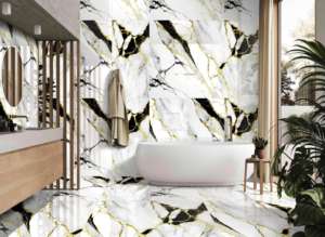 กระเบื้องพอร์ซเลนรุ่นร่วมสมัย ขนาด 800x1600 1200x1800 750x1500 มม. พัฒนาขึ้นเพื่ออาร์คิทектูร์เมืองและพื้นที่ใช้สอยในไลฟ์สไตล์สมัยใหม่ - Product Image 4