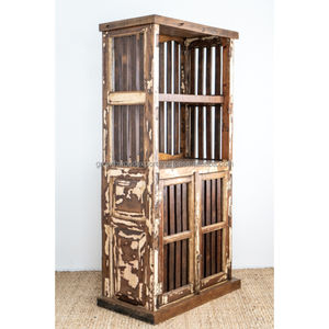 Wholesale 2025 <b>Vintage</b> Solid Wood Bookshelf Best Traditional for Home School Best Wooden Display Furniture for Living Room - Product Image 2