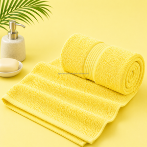 Luxury Cotton <b>Bath</b> <b>Towels</b> Woven Compressed High Water Absorption Soft Quick Dry Hotel Spa OEM Manufacturer - Product Image 4