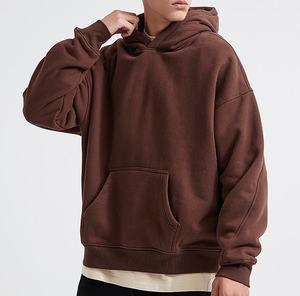 เสื้อฮู้ดดี้ผู้ชายทรงหลวมพรีเมียม ผ้าคอตตอนผสมเนื้อหนา สำหรับสตรีทแวร์ ลำลอง ใส่ได้ทุกวัน - Product Image 1