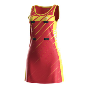 Top Selling <b>Custom</b> Blue Plus Size Seamless Anti-Bacterial Nylon Elastic Waist Printed Netball Uniform Skirt <b>Dress</b> Sportswear - Product Image 1