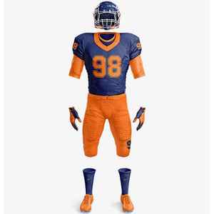 Uniforme de Fútbol Americano de Último Diseño, Nuevo Estilo Juvenil, Precio al por Mayor, Poliéster de Alta Calidad - Product Image 1