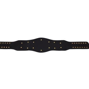 Ceinture de championnat de lutte en laiton et zinc noir de qualité supérieure, ceinture de titre d'arts martiaux, sangle de vainqueur de match pour cérémonie événementielle - Product Image 2
