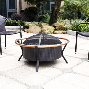 <b>Portable</b> mini iron <b>fire</b> <b>pit</b> ideal for personal outdoor use lightweight durable convenient for quick setup and storage - Product Image 6