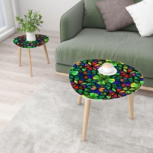 Table basse moderne élégante en bois naturel massif, style bois de manguier pour salon, meubles en bois à prix de gros - Product Image 2