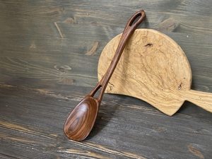 Modern Style Eco-Friendly Wood <b>Spoon</b> for Soup and Porridge Factory Direct with Mirror Polish Kitchenware wooden <b>Serving</b> <b>Spoon</b> - Product Image 3