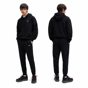 Survêtement personnalisé pour homme, sweat à capuche et pantalon de jogging fuselé, unisexe, fournisseur OEM sous marque privée - Product Image 1