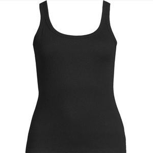 High Quality Breathable Cotton <b>Women's</b> Tank Top Regular Length Ribbed Tight Knitted Soft Workout <b>Singlet</b> Casual Style From BD - Product Image 6