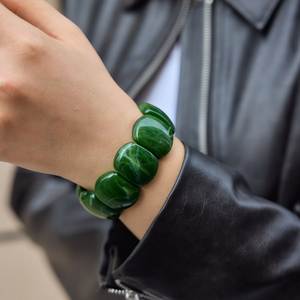 Modern Designer Resin <b>Bracelet</b> with Unique Color Fusion Premium Fashion Jewelry for Women and Girls Worldwide - Product Image 1