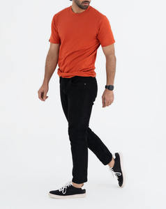 เสื้อยืดโอเวอร์ไซส์ผู้ชายผ้าฝ้ายแท้ 100% คุณภาพพรีเมียม ตัดเย็บพิเศษ ทรงบ็อกซี่ คอเต่า ผ้าถัก ลดราคาฤดูร้อน - Product Image 3