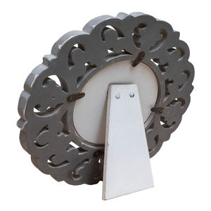 Beau cadre photo en bois MDF Cadre sculpté à la main gris rustique antique Idéal pour la décoration murale et l'affichage de la table Offre d'usine en vrac - Product Image 6