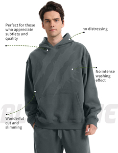 Sudadera con Capucha Amarilla Unisex Bloodline para Invierno, Cierre de Cremallera, Corte Regular, Color Sólido, Estilo Casual Hip Hop, Bolsillo Frontal, Transpirable - Product Image 6