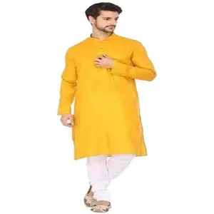 Chemises kurta unies pour homme