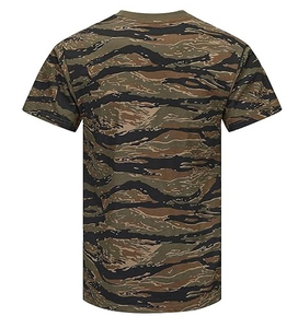 Latest Design Good Quality Men Printed All Over Camo Pattern T-Shirt For Hunting Hiking Camping Breathable Camouflage <b>Tshirts</b> - Product Image 3
