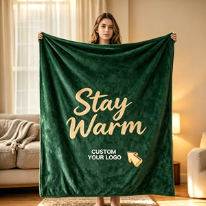 <b>Blankets</b> For Winter 100% Polyester Sublimation 3d Digital Print Baby Pet Fleece <b>Blanket</b> Custom Logo Throw <b>Blanket</b> - Product Image 3