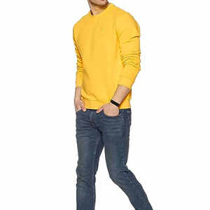 Sweat-shirt à col rond de haute qualité pour hommes, en coton molletonné, décontracté et tendance, fabricant OEM ODM, fournisseur, centre mondial d'exportation de vêtements - Product Image 6