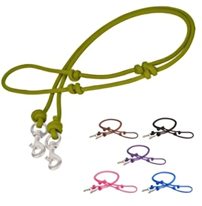 Nouveau cheval Nylon fendu rênes Rawhide Mountain Rope noué baril rêne avec diamant tressé Poly Source d'alimentation manuelle - Product Image 1