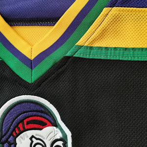 Jersey de Hockey sobre Hielo Personalizado para Adultos, Color Negro, con Bordado, Transpirable, del Mejor Proveedor 2026 - Product Image 6