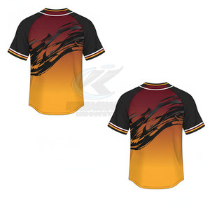 Comfortable Stylish Breathable Polyester Baseball Uniform for Sports Activities and <b>Athletic</b> Look - Product Image 6