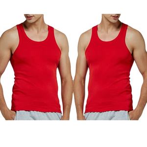 Débardeurs hommes 100% coton solide gilet mâle respirant hauts sans manches mince décontracté Gym course confortable maillot de corps hommes cadeau - Product Image 3